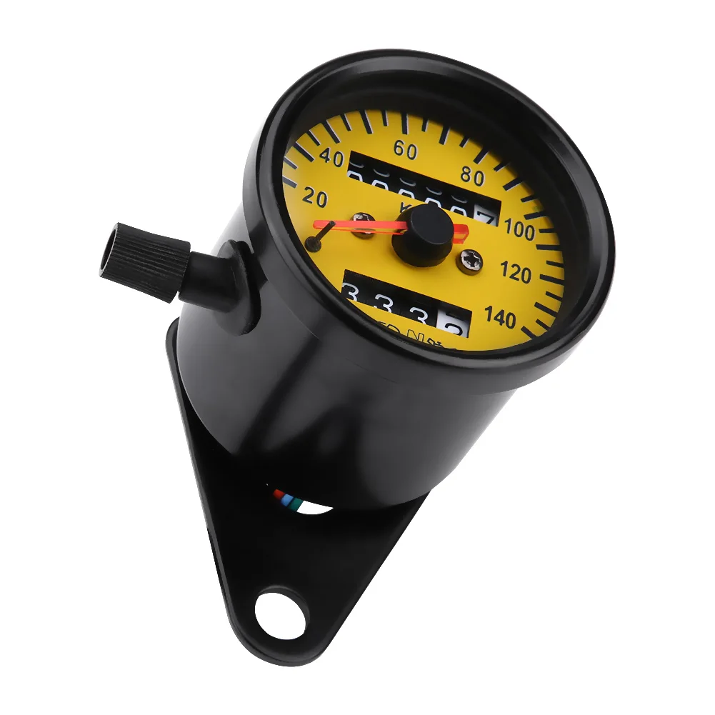 60 мм мотоциклетный одометр спидометр с индикатором черный | Автомобили и