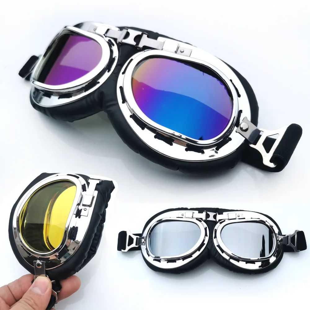 Винтажные классические мотоциклетные очки ретро-очки для мотокросса Harley Pilot