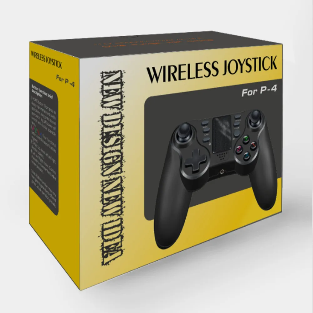 

new bluetooth Gamepad for PS3 PS 4 Console Wireless Gamepad Video Game USB Gyro Joystick Pro Controller Support touch touchpad