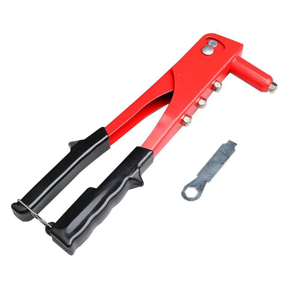 

Manual Riveter Professional Hand Insert Blind Rivet Nut Tool With Riveter Wrench Non-Slip Handle For Boards Shelves Furniture
