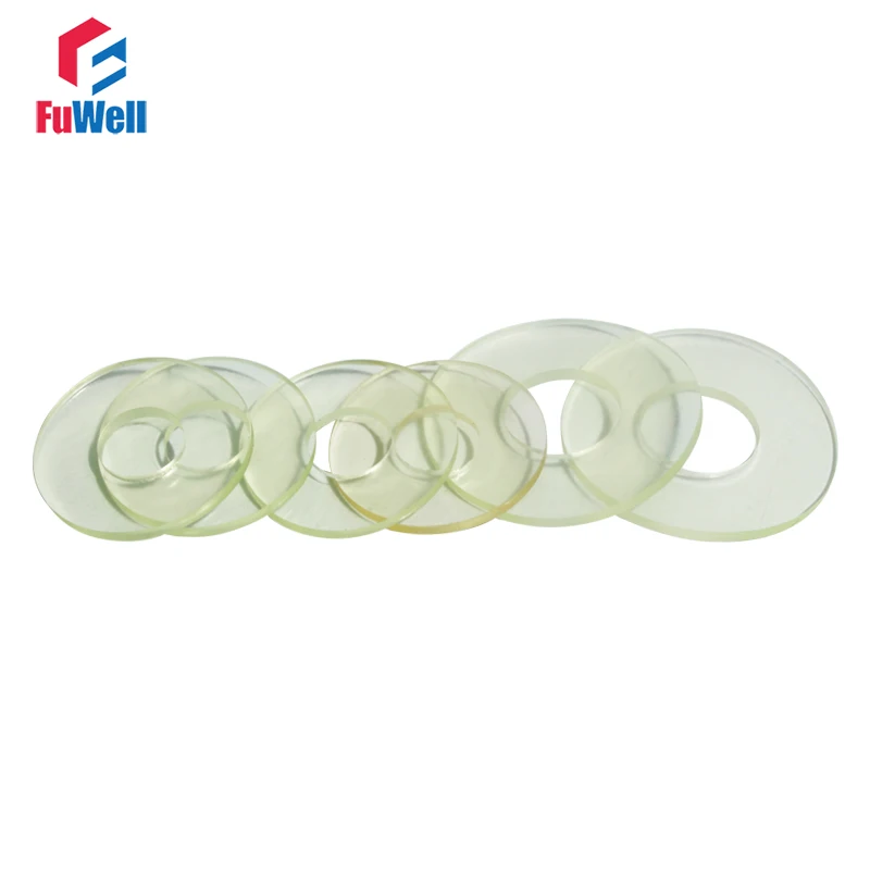 Плоское уплотнительное кольцо из искусственной кожи 10 шт. прокладка 1/4 'Ƈ/2''