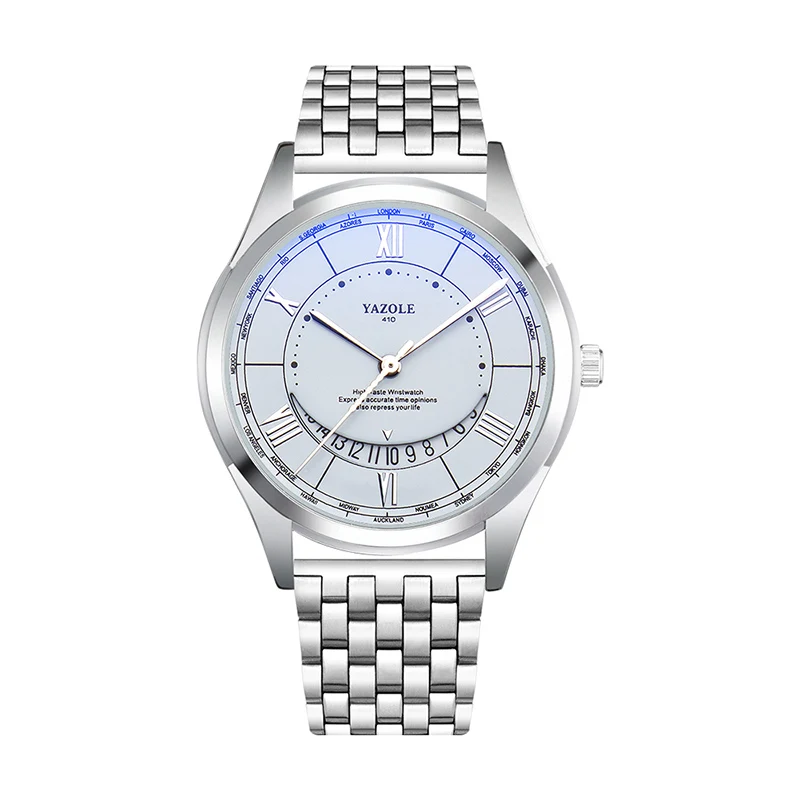 YAZOLE 2020 модные роскошные деловые мужские часы практичный Календарь