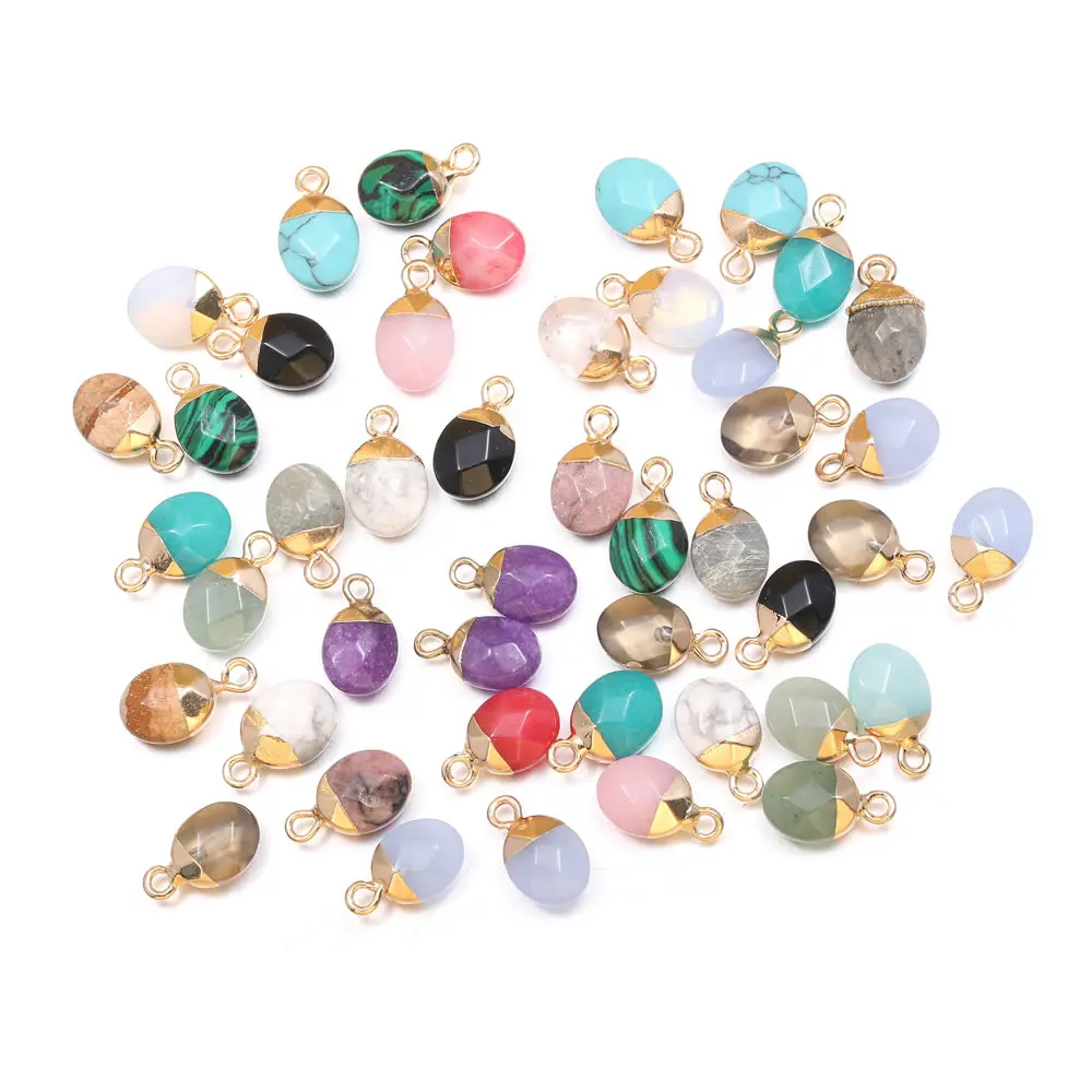 Подвеска из натурального камня кристалл Агаты роза Quartzs новый стиль для DIY