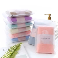high density coral fleece towel frosted bag absorbent towel