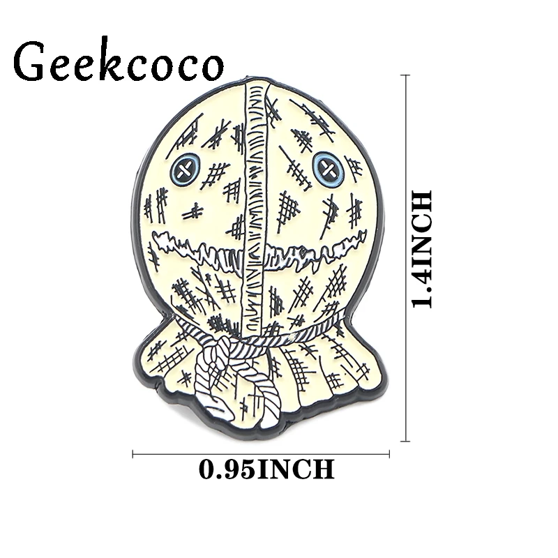 Trick 'R Treat броши для мужчин и женщин цинковый сплав Эмаль Булавка медаль