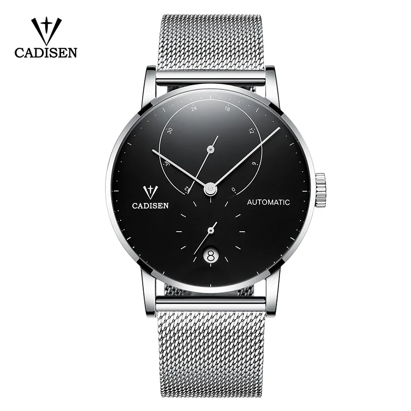 

CADISEN Men‘s Watches 2020 Top Luxury Brand Automatic Mechanical Watch Men Full Steel Business Waterproof Fashion Sport Watches