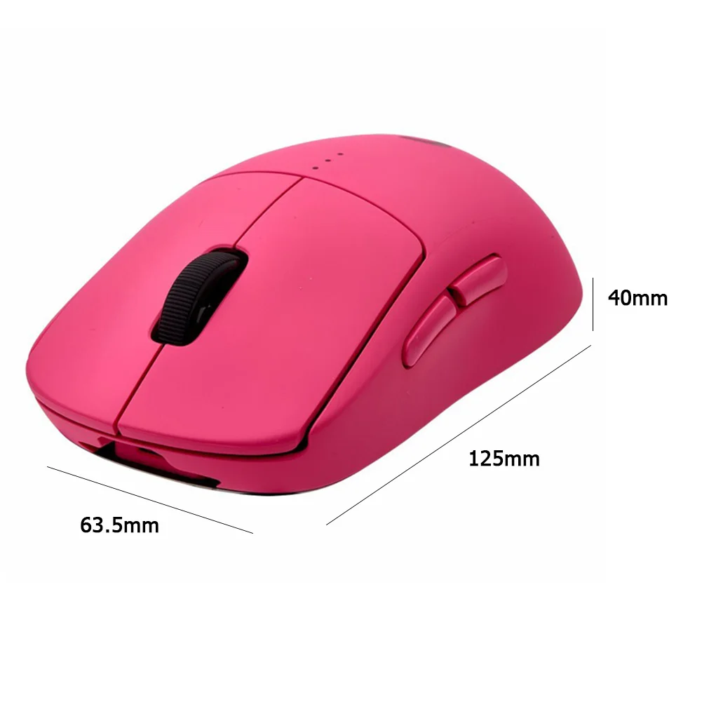 

Logitech New G PRO Wireless Gaming Mouse HERO Computer Mice Sensor 16000DPI Ultra Lightweight Mice for PC GPW Edition Pink&Black