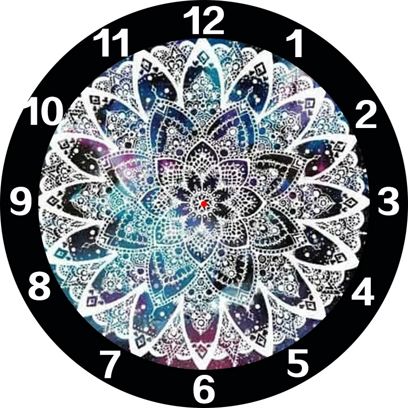 

Часы с раскрашенными цветами Datura, домашний декор, светящиеся бриллиантовые часы, полностью алмазная живопись, «сделай сам»