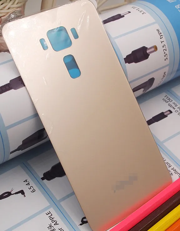 

10pcs For Asus Zenfone 3 ZE552KL Back Battery Cover Door Rear Glass Housing Case For Asus ZenFone 3 ZE552KL with logo