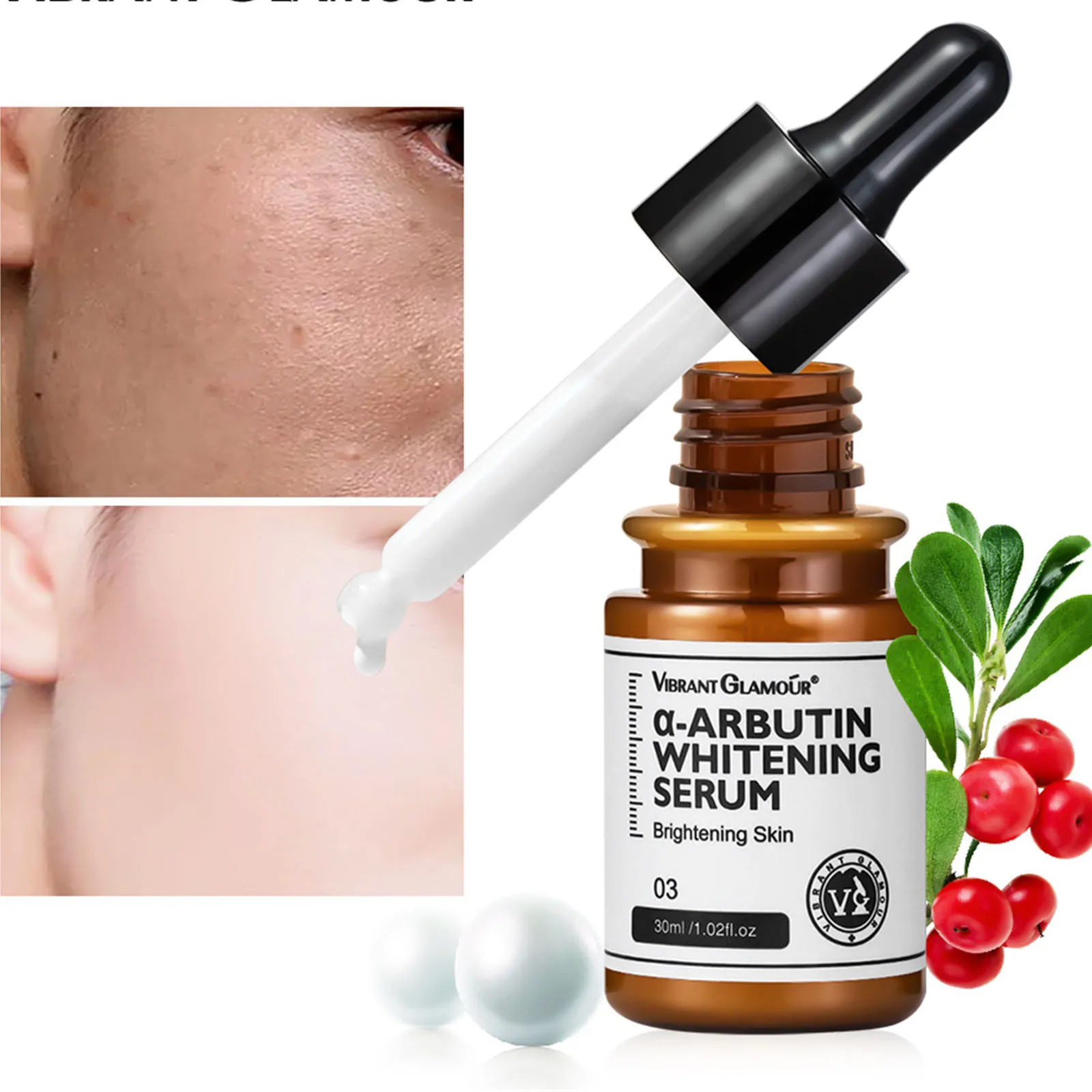 

Arbutin Facial Essence Multi-dimensional Whitening Dull Rough Essence Facial Collagen Serum Skin Care Skin Serum