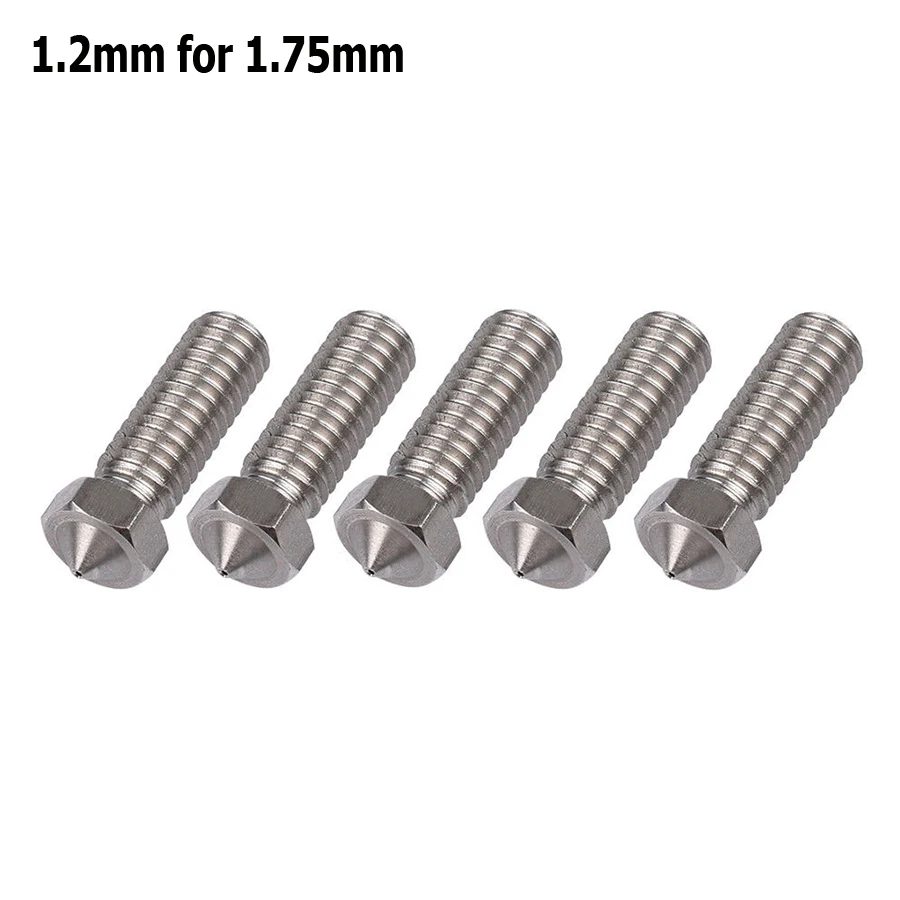 

Volcano дополнительная удлиненная насадка из нержавеющей стали M6 полностью Металлическая 1,2 мм для 1,75 мм