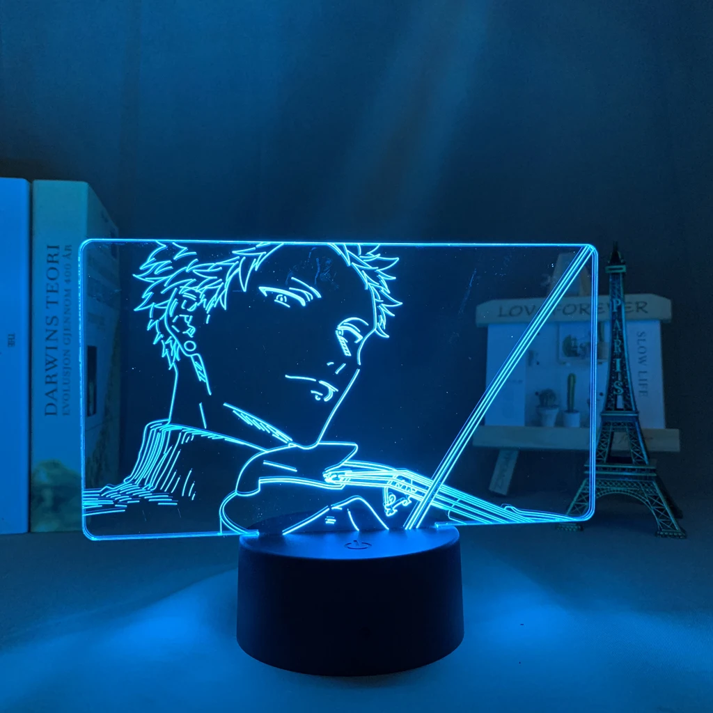 

Anime Led Night Light Given for Bedroom Decor Light Color Changing Usb Battery Powered Birthday Gift Manga Lamp Given