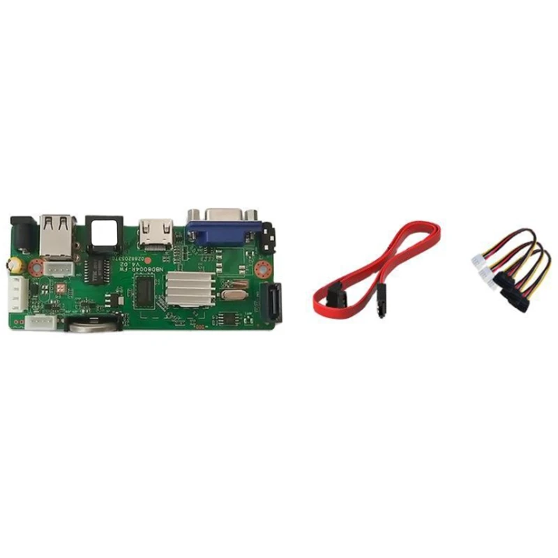 

16CHx5MP H.265 NVR Network Vidoe Recorder Board Motion Detection Max 8TB IP Camera with SATA Line ONVIF CMS XMEYE CCTV