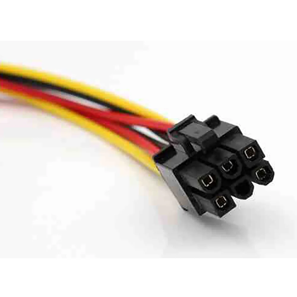 ATX IDE Molex Power Dual 4-6-Pin PCI Express PCIe видеокарта адаптер кабель питания провод