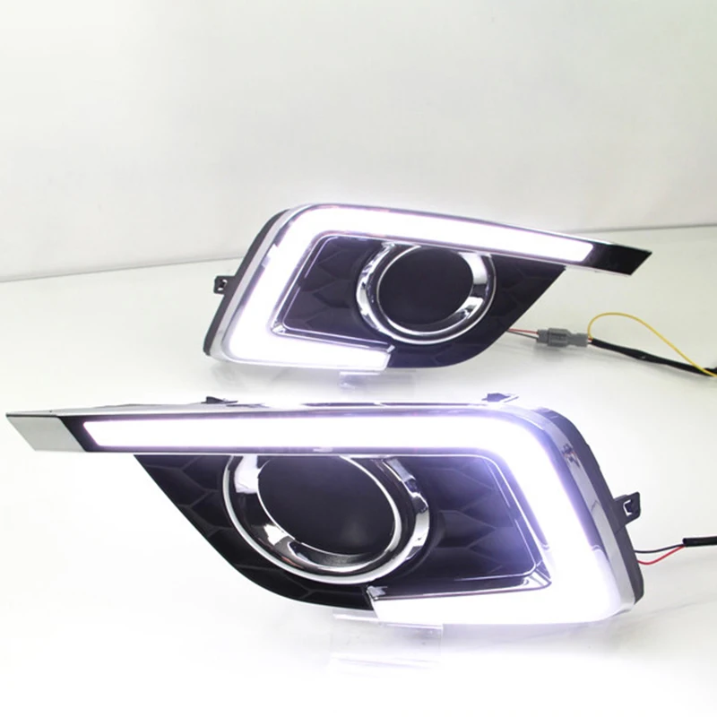 2 шт. для Nissan Sentra Sylphy 2016 2017 передние фары светодиодсветодиодный дневные ходовые