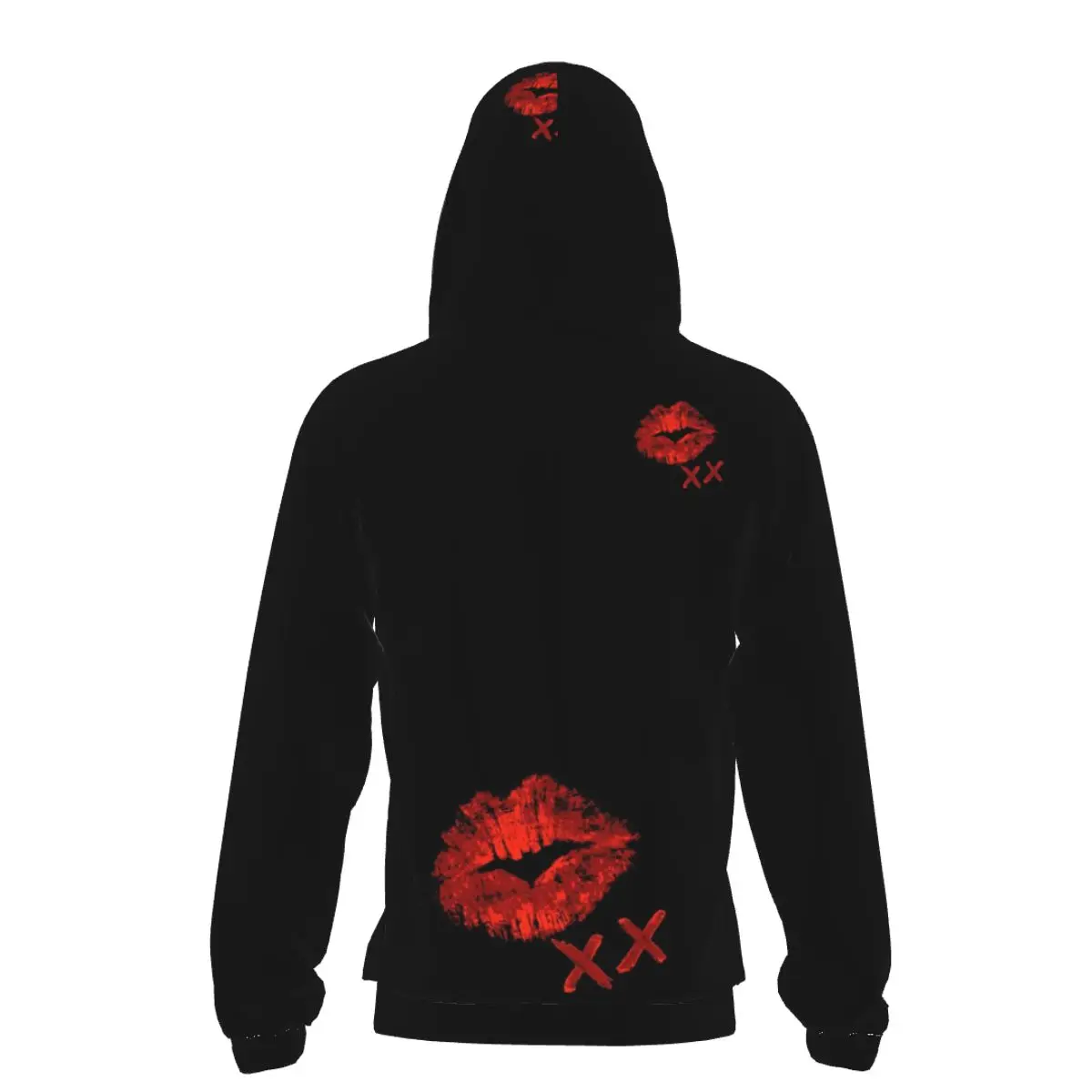 

Lips Print seasons Female Hoodies Printed girls Sweatshirt Hoodie Long Sleeve Fashion unisex Hoodies Casual boys Hooded Tops