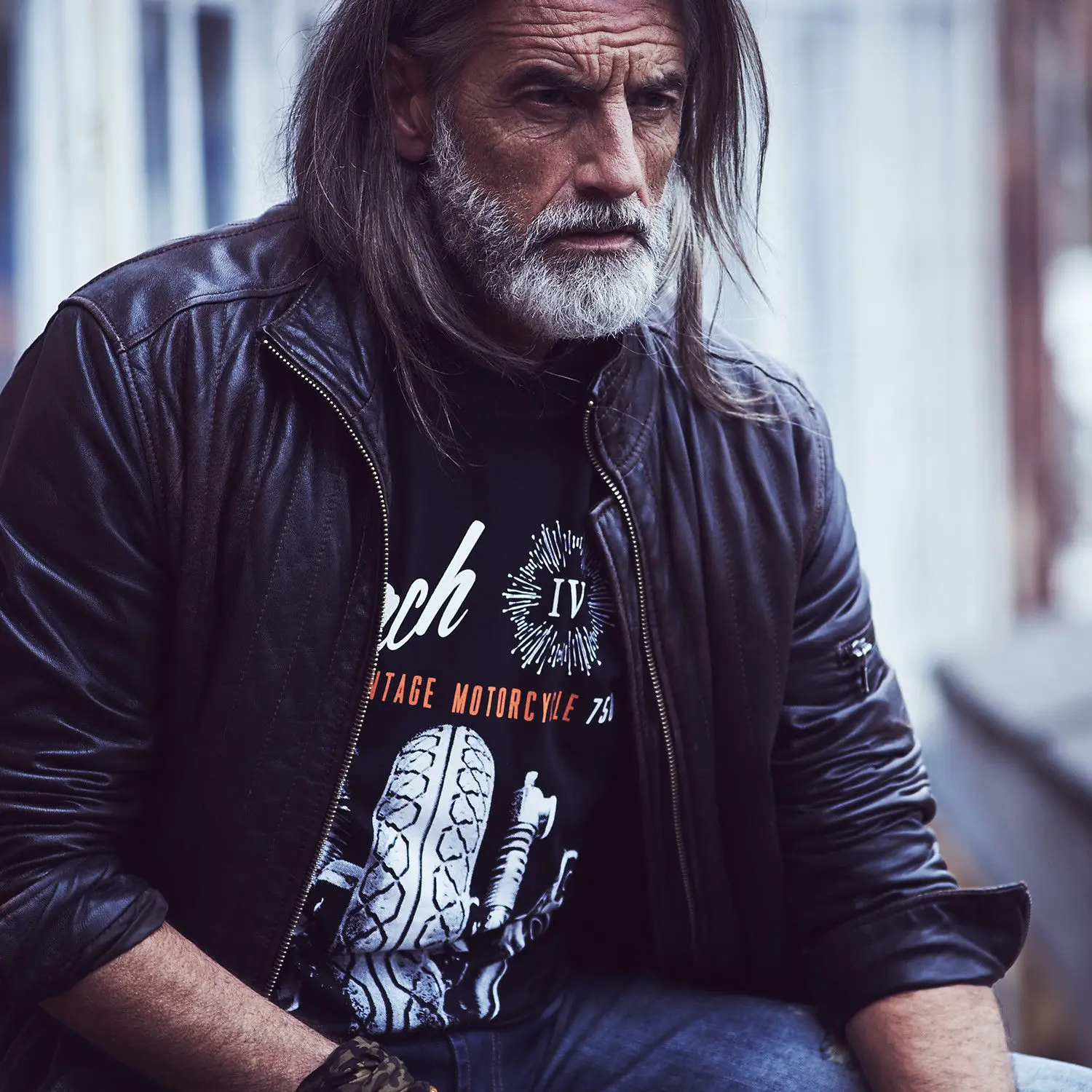 Модная уличная Классическая футболка Mach 4 в винтажном стиле Байкерская летняя