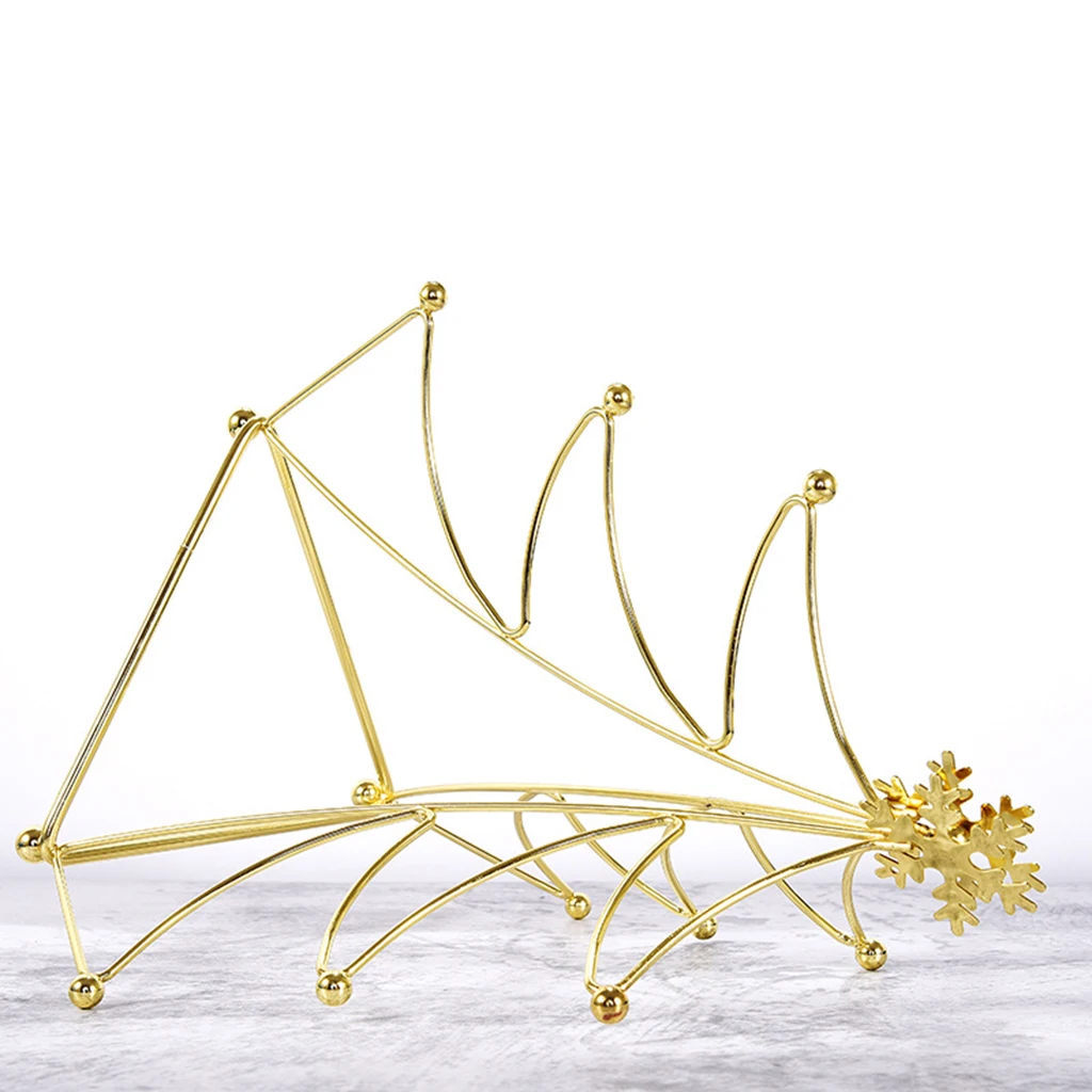 

Christmas Tree Shape Iron Vacuum Plating Mug Holder Countertop Mug Tree