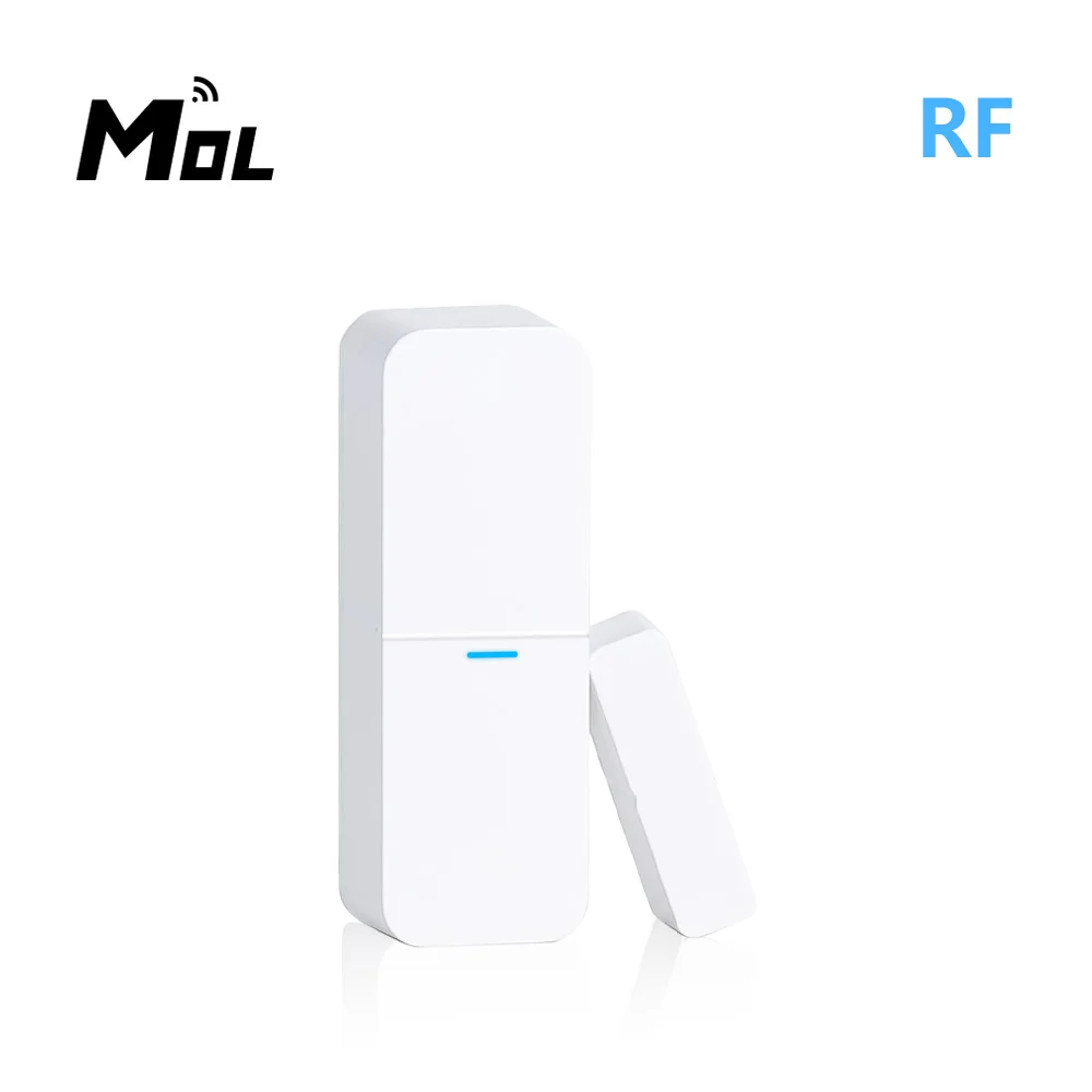 

MOL Wireless Door&Window Entry Sensor Alarm Burglar Secure Warning System 433Mhz With RF SmartDoor Detectors Anti-Theft Sensor