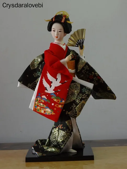 ESTATUILLA Kawaii de 30cm, muñecas japonesas de Geisha, Kimono, colección de Belle Girl Lady, decoración del hogar, figuritas de regalo en miniatura