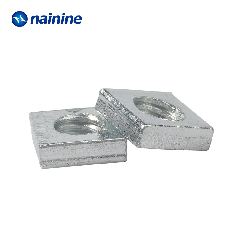 DIN562 M3 M4 M5 M6 M8 Сталь квадратные тонкие гайки HW275