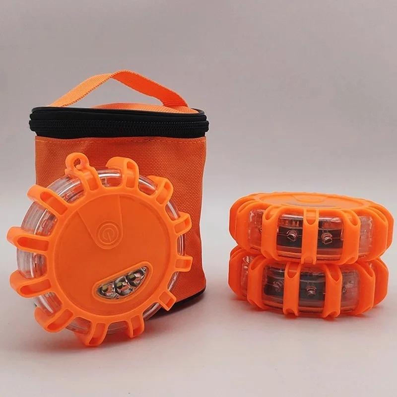 

Magnetic Emergency Roadside Safety Lights Ip44 Road Flares Road Flares Rescue Light Led Strobe Warning Light Car Beacon Lamps