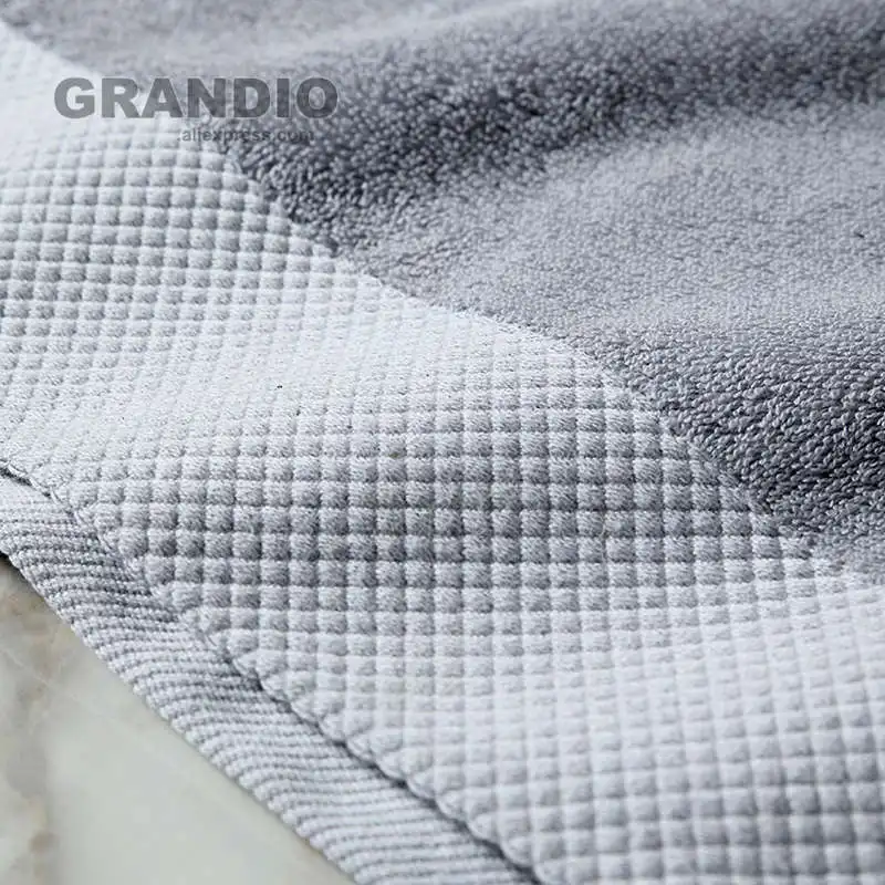 Thicken Cotton Bath Towel Set Bathroom Large Solid Colors Shower Hand Face Towels For Adults Sport Pool Swim Terry Washcloth | Дом и сад