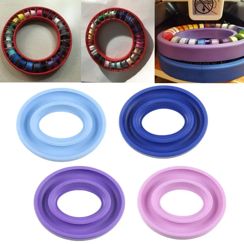 Держатель катушки Резина держатель Шпулька для швейной машины органайзер