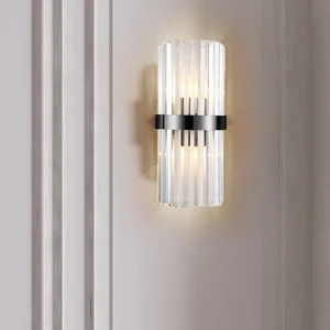 Luxury Crystal Wall Lamp Modern Indoor Lighting Minimalist Light Living Room Bedroom Led Lights Home Decor