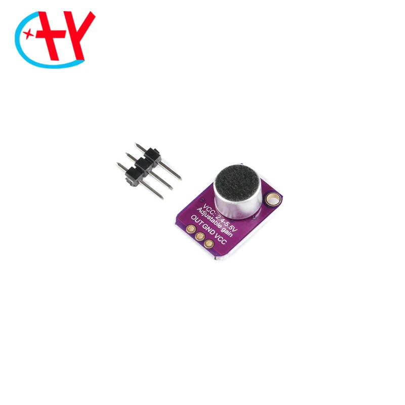 MAX9814 микрофон системная плата модуль датчика звука автоматическое управление