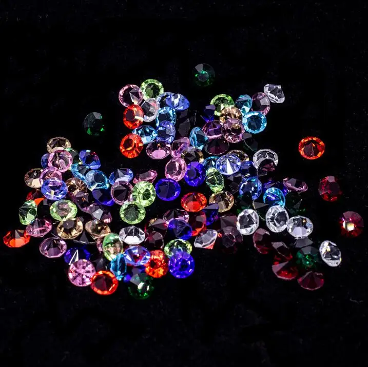 60 шт 4 мм Смешанные 12 месяцев Стекло хрусталь камень Floating Charms подходит живые