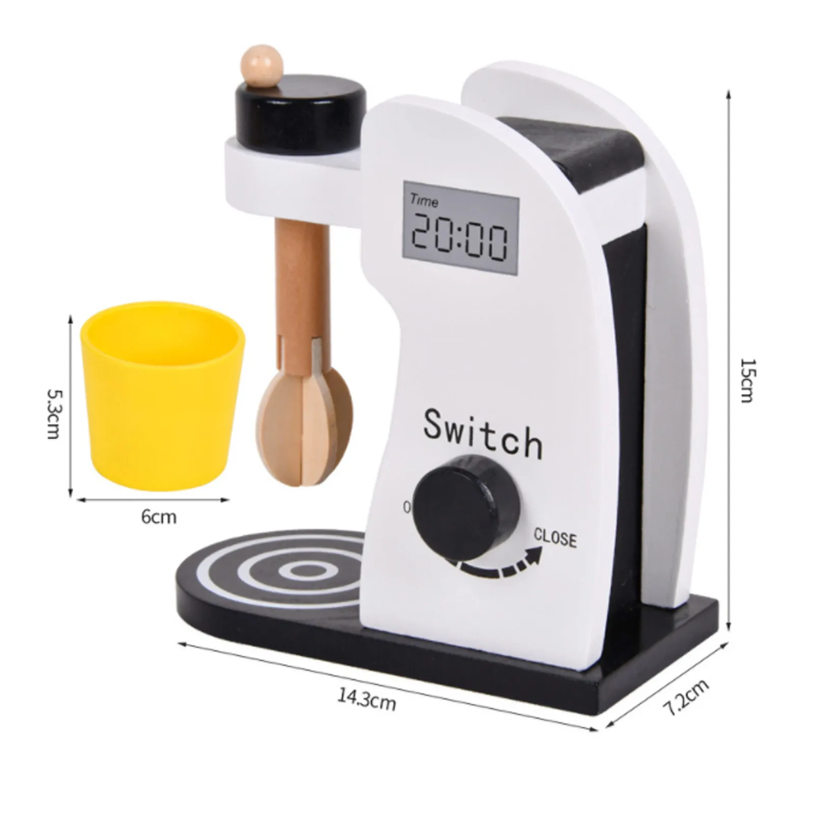 

Children Role Play Pretend Mixer Kids Kitchen Toys Wooden Kitchen Toys Baby Early Learning Educational Toys