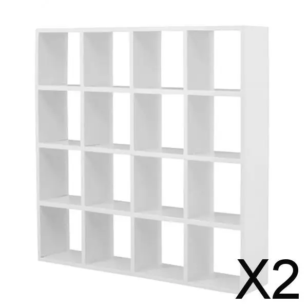 

2x12th Dollhouse Wood Shoes Rack Shelf Mianiture Furniture Toys White