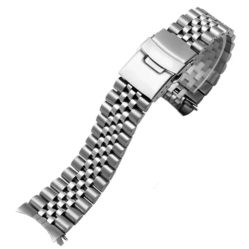 Watch Bracelet For SEIKO 5 SRPD63K1 SKX007 009 175 173 Solid Stainless Steel Watch Chain Watch Accessories Watch WatchBand Chain