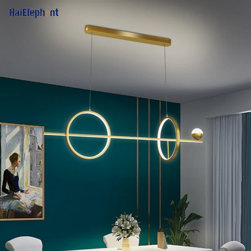 Современный светодиодный подвесной светильник для столовой Гостиная Спальня