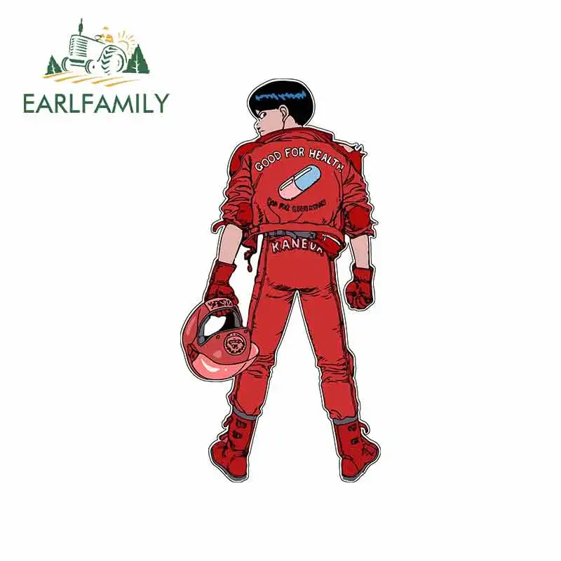 EARLFAMILY 13 см x 6 5 для Акира Kaneda капсулы байкеров Смешные автомобильные наклейки