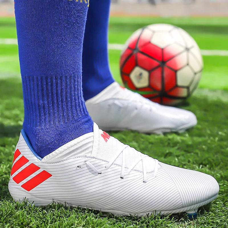 Muyubei Профессиональный Chuteira Futebol Детская футбольная обувь мужские футбольные бутсы детская тренировочная спортивная обувь