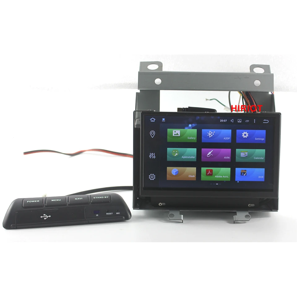HIRIOT IPS 7 'ɺndroid 10 DVD GPS плеер для LAND ROVER FREELANDER 2 3007-2012 головное устройство стерео Octa
