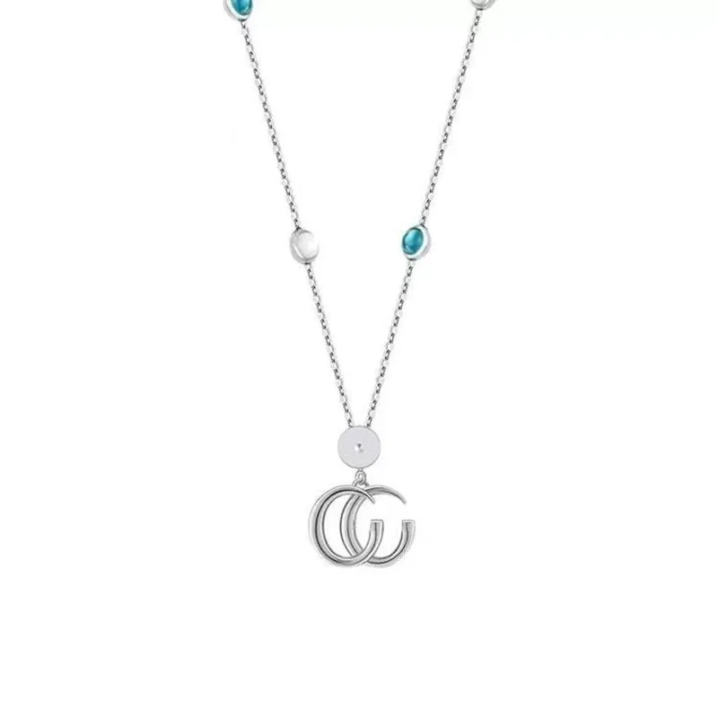 

Женское и мужское ожерелье из серебра 925 пробы с бирюзовым кулоном