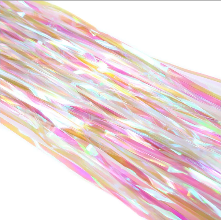 Фотофольга с бахромой блестящие дождевые занавески украшение для дня рождения