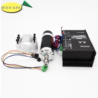 er11 600w brushless spindle motor controller 0 6kw high speed air cooled spindle kit 220v drilling milling machine cnc router