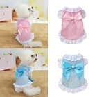 Платье для собаки с принтом в виде пентаграммы, одежда для весны и лета, юбка для щенка, кружевная одежда для чихуахуа, платья для собак 2020