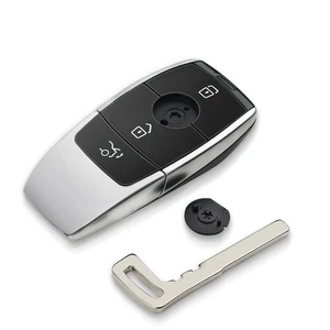 Image 4 - Чехол для дистанционного ключа KEYYOU для Mercedes Benz 2017 E Class W213 2018 S Class 3, сменный смарт брелок для ключа, Стайлинг автомобиля