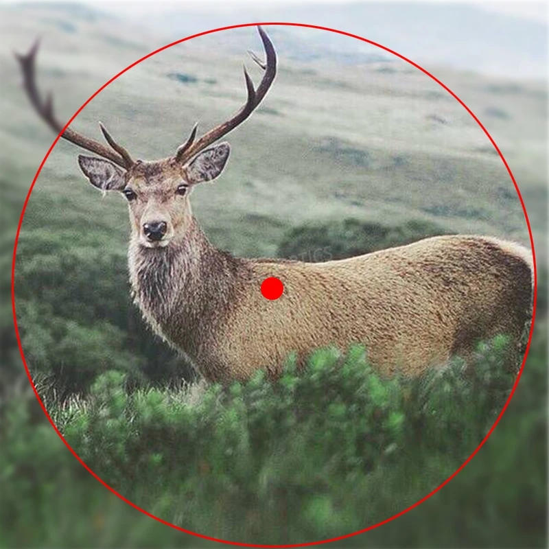 Охотничий красный точечный оптический прицел Comp M4 Aimpoint Коллиматорный для