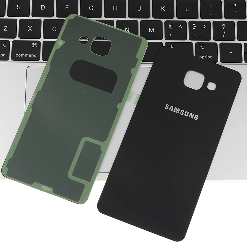 Оригинальный чехол для Samsung Galaxy A5 2016 A510 A510F задняя крышка аккумулятора 3D стекло