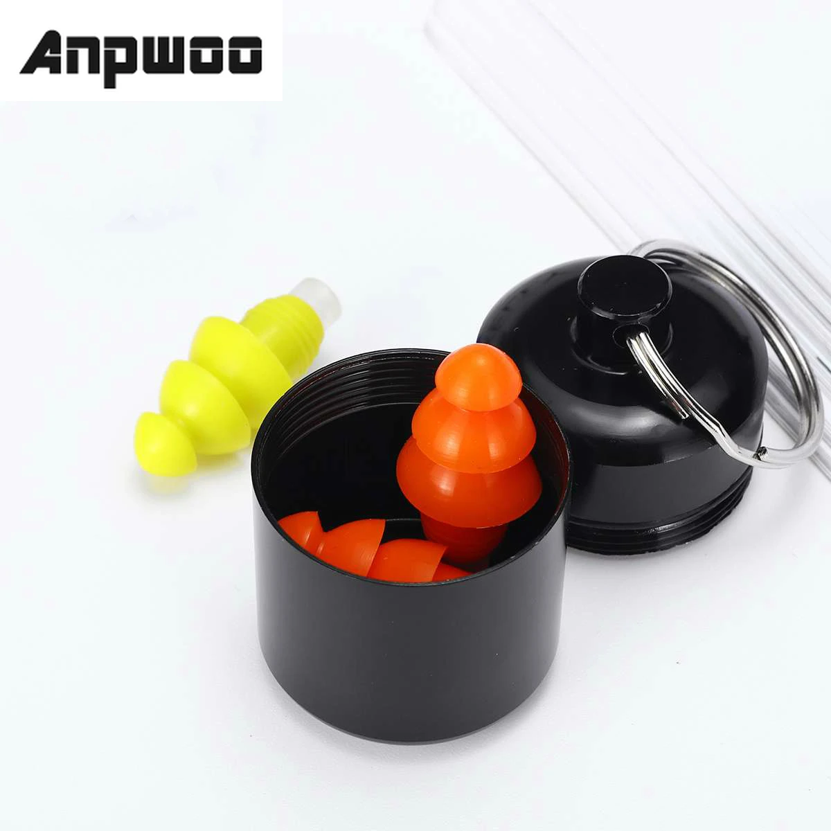 

NEW 27db Soft Silicone Noise Cancelling Earplugs Swimming Diving Anti-Noise Ear Plug with Box for Sleeping Hearing Protection