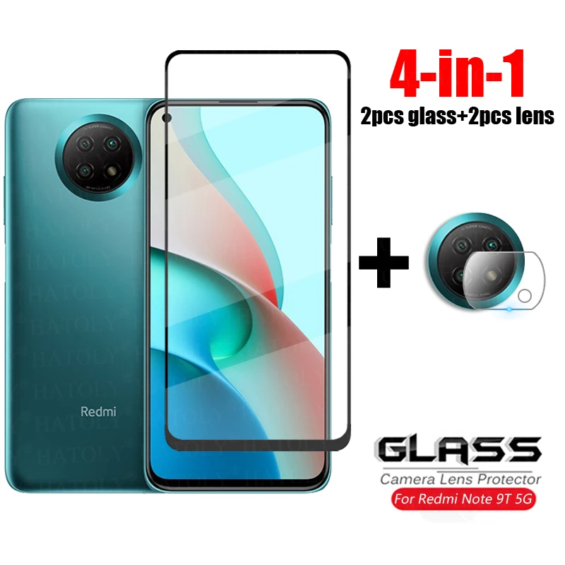 Стекло Redmi Note 9T 5G Защитная пленка для экрана из закаленного стекла Xiaomi 9 T 10 Pro 10T