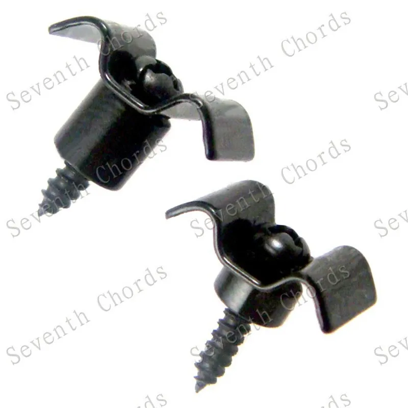 2 набора черная струна для гитары фиксаторы деревьев электрогитары аксессуары