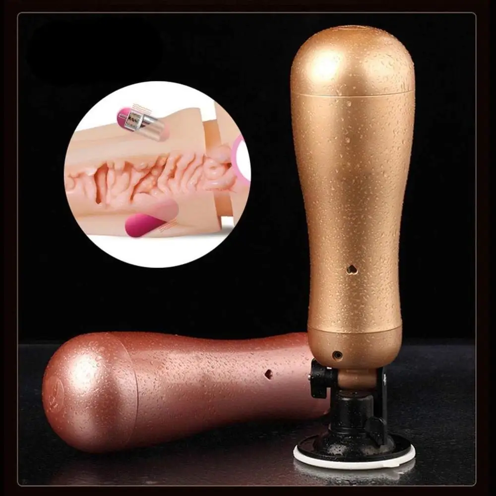 Перезаряжаемый Мужской мастурбатор без рук с сильной присоской искусственная