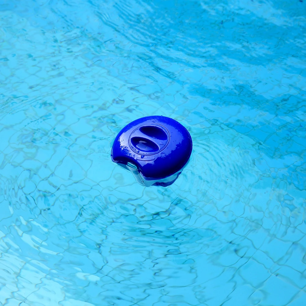 

Hot sale Floating Chlorine And Bromine Tabs Dispenser With Thermometer Swimming Pool Floating Chemical Chlorine Dispenser